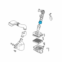 OEM 2006 Kia Spectra5 Hose-Air Intake Diagram - 281382F100