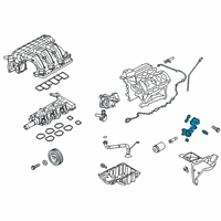 OEM 2022 Ford Police Interceptor Utility Adapter Diagram - HL3Z-6881-B