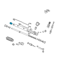 OEM 2002 Honda Accord End, Cylinder Diagram - 53630-S84-A01