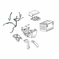 OEM 2003 Saturn Vue Wire Asm, Fusible Link Diagram - 22695435