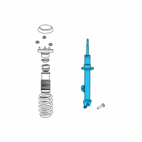 OEM 2006 Chrysler 300 Shock-Suspension Diagram - 4782643AD