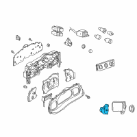 OEM Ford Explorer Sport Headlamp Switch Diagram - 3L5Z-11654-BA