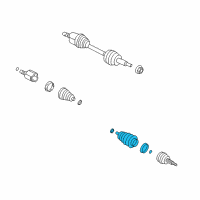 OEM Cadillac Outer Boot Diagram - 20846097