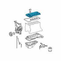 OEM 2006 Toyota Tacoma Valve Cover Diagram - 11201-75055