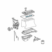 OEM 2014 Toyota Tacoma Gasket Diagram - 11214-75012