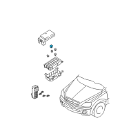 OEM Kia Sedona Relay Diagram - 0K53B67740