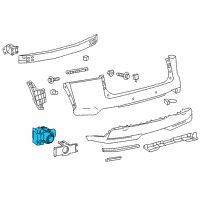 OEM 2017 Lexus RC200t Sensor, Ultrasonic Diagram - 89341-78010-E3