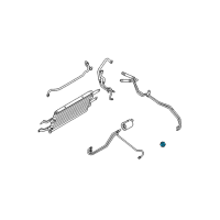 OEM 2013 Ford E-350 Super Duty Tube Assembly Connector Diagram - 9C3Z-7D273-A