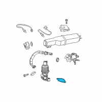 OEM Dodge Nitro Egr Valve Gasket Diagram - 53034006AB