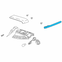 OEM 2019 Kia Stinger Lamp Assembly-Side REFLE Diagram - 92407J5020