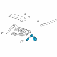 OEM 2021 Kia Stinger Rear Holder & Wiring Diagram - 92480J5020