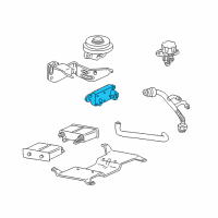 OEM Ford Ranger Pressure Feedback Sensor Diagram - 4W1Z-9J460-AA