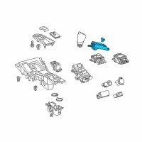 OEM 2019 Lexus NX300 Indicator, Shift Position Diagram - 35978-78020