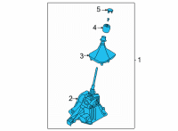 OEM 2022 Ford Bronco HOUSING ASY - GEAR SHIFT Diagram - MB3Z-7210-E