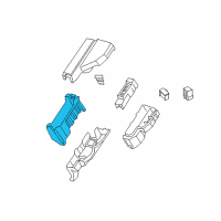 OEM 2014 Nissan Pathfinder Housing-Relay Box Diagram - 24383-3JA0A