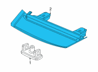 OEM 2021 Acura TLX Light Assembly (Deep Black) Diagram - 34270-TGV-A01ZA