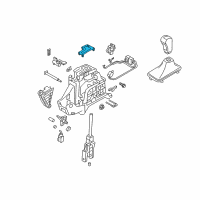 OEM 2016 Hyundai Santa Fe Sport Bracket-Lever Mounting Diagram - 46733-2W100