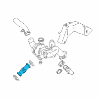 OEM 1999 Chevrolet Express 3500 Front Pipe Diagram - 89018145