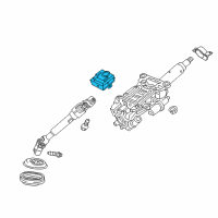 OEM Chevrolet Camaro Lock Module Diagram - 39124296