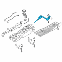 OEM 2019 Ford F-150 Filler Pipe Diagram - JL3Z-9034-K