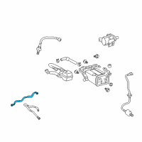 OEM 2015 Lexus IS250 Hose, Fuel Tank Vent Diagram - 77404-53050