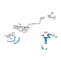 OEM Chevrolet Cobalt Strap Diagram - 10394199