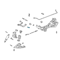 OEM 2007 Buick Terraza Mount Bolt Diagram - 11518186