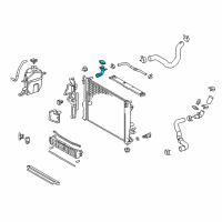 OEM Toyota Camry Filler Tube Diagram - 16897-F0050