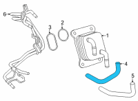 OEM Toyota 4Runner By-Pass Hose Diagram - 16296-31150