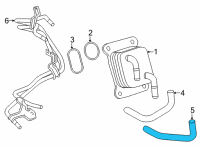 OEM Toyota 4Runner By-Pass Hose Diagram - 16297-31070