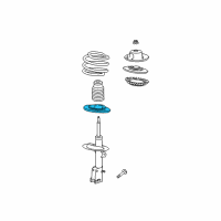 OEM 2007 Chrysler Pacifica INSULATOR-Spring Diagram - 4862022AA