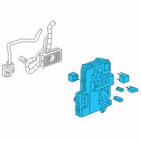 OEM 2006 Chevrolet HHR Body Control Module Assembly Diagram - 20889029