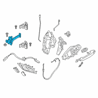 OEM 2022 BMW Z4 DOOR BRAKE LEFT Diagram - 51-21-7-462-189