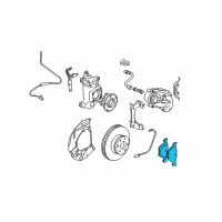 OEM BMW 550i Disc Brake Pad Repair Kit Diagram - 34-11-6-794-915