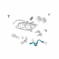 OEM 2007 Scion tC Harness Diagram - 81125-21130