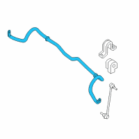 OEM 2020 Nissan Rogue Stabilizer-Front Diagram - 54611-4BA1A