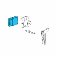 OEM Chevrolet Corvette Control Module Diagram - 25994201