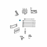 OEM Dodge Challenger Ignition Capacitor Diagram - 4606866AA
