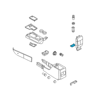 OEM 2007 Lincoln MKZ Latch Diagram - 6H6Z-54061A34-AA