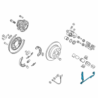 OEM 2020 Kia Sorento Cable Assembly-Abs Ext, L Diagram - 91920C5000