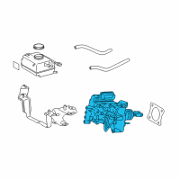 OEM 2011 Lexus CT200h Cylinder Assembly, Brake Diagram - 47050-76040