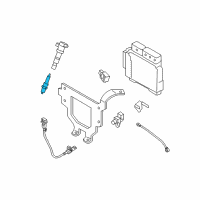 OEM 2009 Hyundai Genesis Plug Assembly-Spark Diagram - 18846-11060