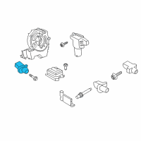 OEM 2014 Ford Transit Connect Side Sensor Diagram - BK2Z-14B004-A