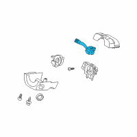 OEM 2013 Ford Mustang Combo Switch Diagram - AR3Z-13K359-AA