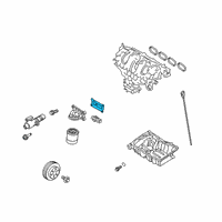 OEM 2019 Ford Edge Adapter Gasket Diagram - K2GZ-6840-A