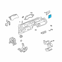 OEM Cadillac Module Diagram - 9355871