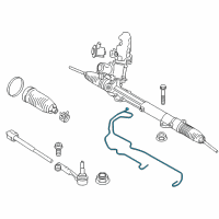 OEM 2014 BMW X6 Active Steerin Pipes Set Diagram - 32-10-6-782-695