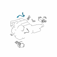 OEM Lexus GS430 Sensor, Oxygen Diagram - 89465-30630