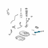 OEM 2006 Honda S2000 Pipe, Fuel Filler Diagram - 17660-S2A-A50