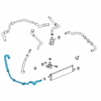 OEM 2018 Buick LaCrosse Upper Hose Diagram - 26223357